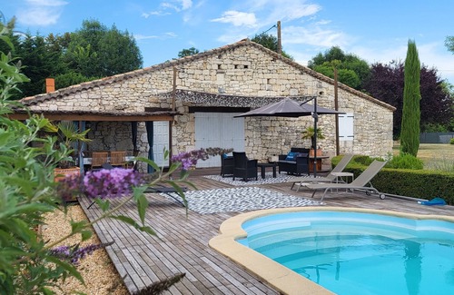 Montaigu-de-Quercy Maison | Promotion maison de campagne avec piscine chauffée