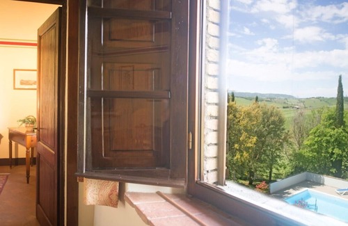 Cinigiano Appartement | Maison en pierre typique à la recherche de vignobles Banfi avec piscine et proche de la mer