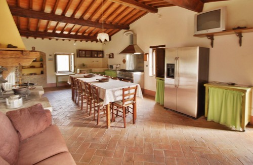 Radicondoli Villa | Ferme toscane typique avec piscine et climatisation en pleine nature