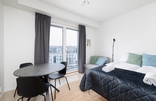 Oulu Appartement | ULEABO Bright Top Floor Studio