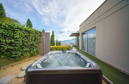 Medellin Maison | Ultra-Luxury Mansion In Medellin Gym Jacuzzi Daily Maid Barbershop Gameroom Bar