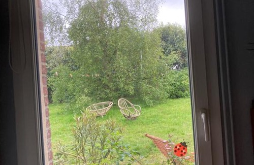 Bordeaux-Saint-Clair Maison | Une chambre dans la verdure