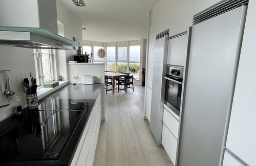 Norre Alslev Maison | Unique maison moderne directement sur la plage privée