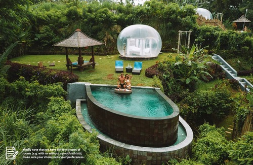 Tampaksiring Maison | Único Bubble Dome Ubud con piscina privada