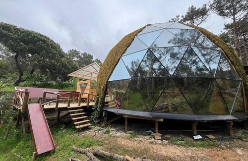 Sao Joao das Lampas Location De VR | Unique Geodesic Dome in a Beautiful Natural Park