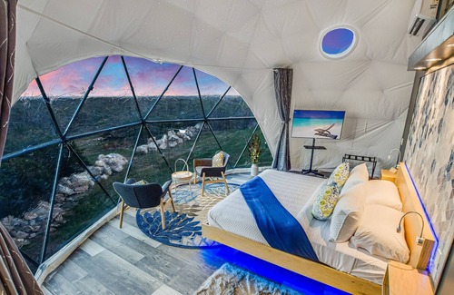 Lago Vista Station Balnéaire | Unique Eco-Glamping Resort in TX Hill country - Pod #3!
