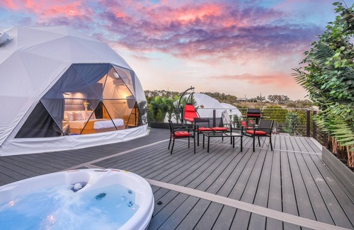 Lago Vista Station Balnéaire | Unique Eco-Glamping Resort in TX Hill country - Pod #9!