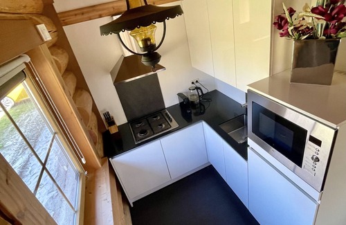 Linde Cabine | Unique wooden villa (5p) with sauna in Twente 1