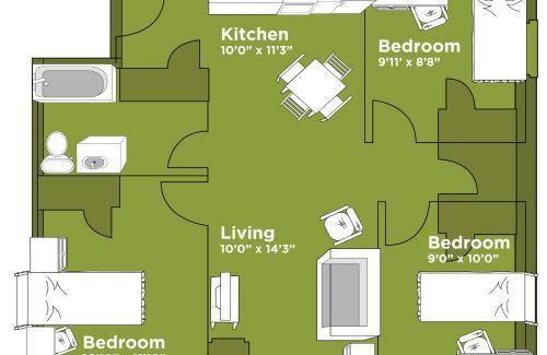 Waterloo Appartement | United College