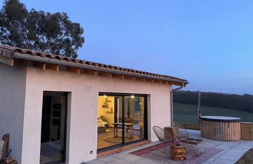 Grazac Appartement | Unusual in the heart of nature, Nordic bath, panoramic sauna