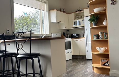 Akaroa Maison | En haut de la plage sur Smith avec amarre disponible