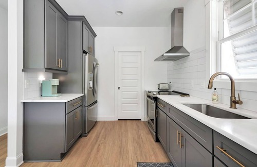 Wilmington Beach Maison | Updated/2min Walk to Beach/Private Pool/Golf Cart/Lush Yard/Table Games