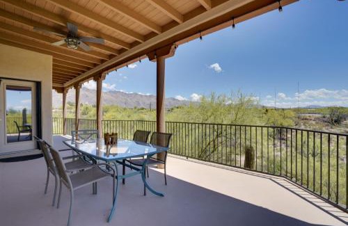 Tucson Maison | Updated Tucson Home with Panoramic Mtn Views and Pool!