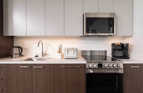 Central Square Appartement | Upscale 1BR MIT Harvard WiFi Gym W D Parking!