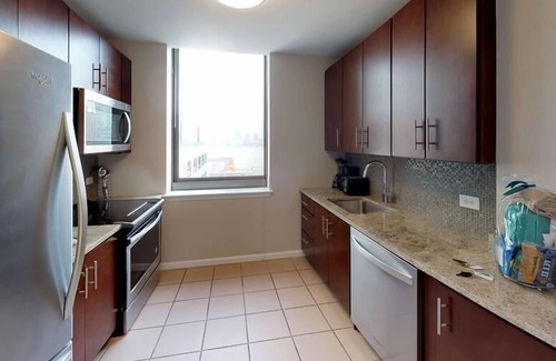 Hudson Exchange Appartement | Upscale 2BR | Full Kitchen | Washer-Dryer | | by GLS