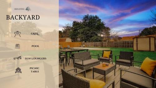 North Richland Hills Maison | Upscale 3BR 2BA Cozy Holiday Home with Pool & Grill