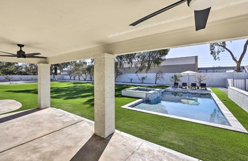 Glendale Appartement | Upscale Glendale Casita with Pool and Hot Tub!