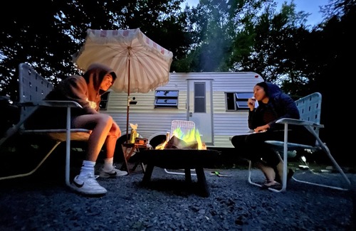 Parksville Maison | Upstate Catskills Beautiful 1978 Vintage Camper "Shirley"