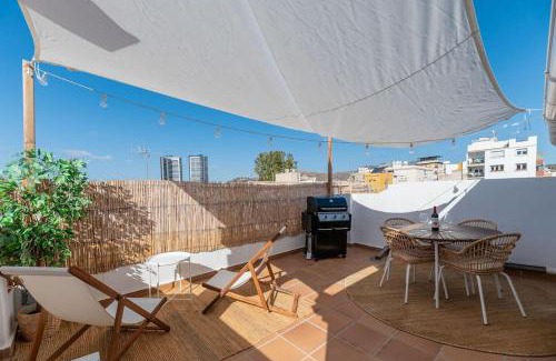 Capuchinos Appartement | Urban Charm Rooftop Apartment with Vista