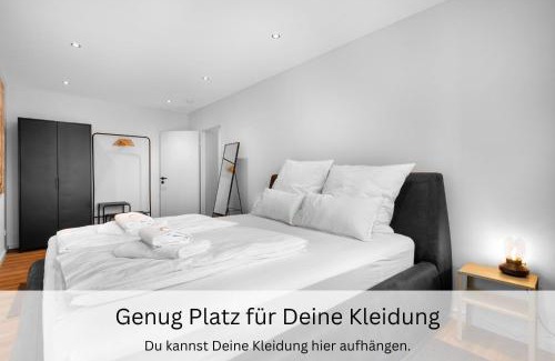 Dreieich Appartement | Urban Jungle Industríal Parkplatz Balkon Business
