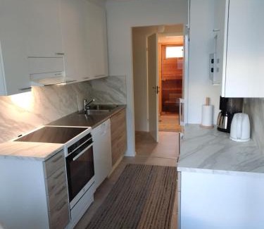 Lieksa Appartement | Uudehko rivitalokaksio 60 m2, sauna