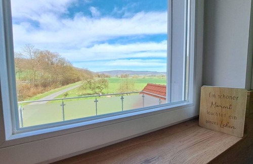 Oberweser Appartement | Vacation apartment Reinhardswald, shower, WC, 3 bedrooms - Holiday apartments in the Gasthaus Zum Lindenwirt
