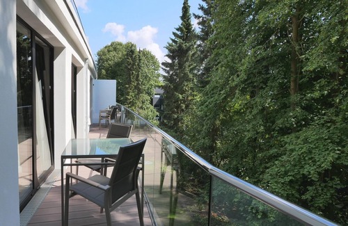 Timmendorfer Strand Appartement | Vacation apartment 2.06 with sauna & balcony in Timmendorfer Strand- dogs welcome