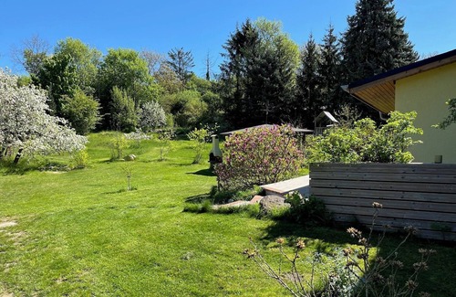 Ringenwalde Appartement | Vacation apartment at Düstersee with terrace and sauna in your own garden