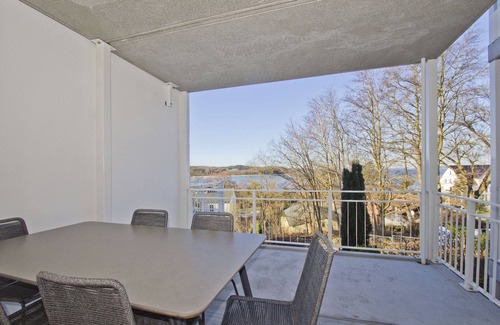 Lietzow Appartement | Vacation apartment with balcony, fireplace and sauna - Ferienresidenz Zwei Bodden FeWo 2-9