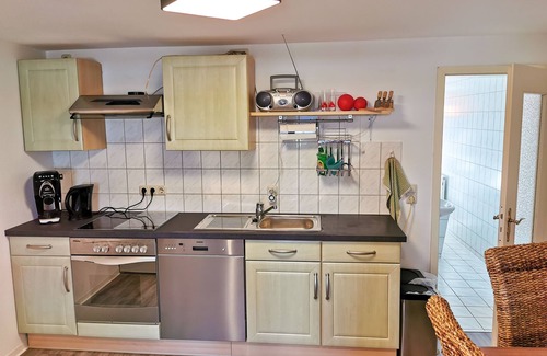 Klockenhagen Appartement | Appartement aux portes de la ville d'ambre - appartement