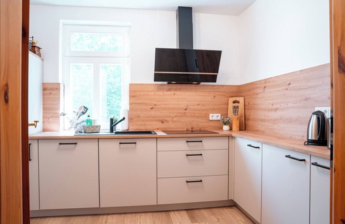 Eggeroder Brunnen Appartement | Vacation apartment Waldblick in the old forester's lodge (Harz)