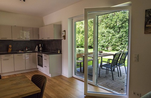 Burg-Dorf Appartement | Vacation apartment "Leipe" (ground floor) - in the four-sided courtyard
