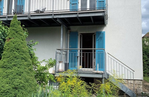 Veitshoechheim Appartement | Vacation apartment on the Main, (65 m²) with balcony and garden