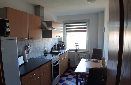 Ludwigsburg Appartement | Vacation apartment 100sqm Living 3 double beds Bedroom Kitchen Bathroom