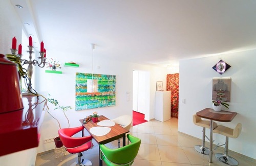 Bad Urach Appartement | Vacation apartment 47 sqm in the basement, bright and modern, quiet with shared use of the garden