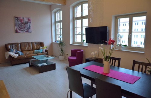 Tribseer Vorstadt Appartement | Appartement / app. pour 5 personnes avec 70 m² à Stralsund (92357)