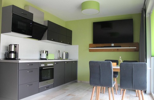 Gelbensande Appartement | Vacation apartment KWV11EG "Seefrosch im Küstenwald" - 2-room apartment for 4 pers. with WLAN