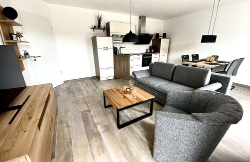 Kuehlungsborn Appartement | Vacation apartment Tor zum Meer new build with sauna, elevator and underground parking