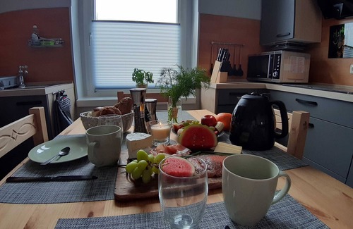 Ueckermuende Appartement | Vacation apartment aft deck