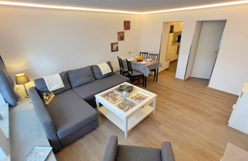 Warnemuende Appartement | Appartement Adriana directement dans la station balnéaire de Warnemünde