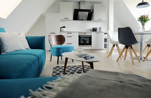 Stralsund Appartement | Appartement sur Strelasund 150m de la plage Wi-Fi 100Mbits (Rénové 07-2017)
