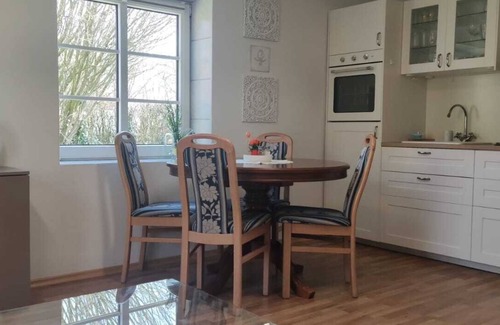 Tetenbull Appartement | Vacation apartment on the North Sea with terrace and garden