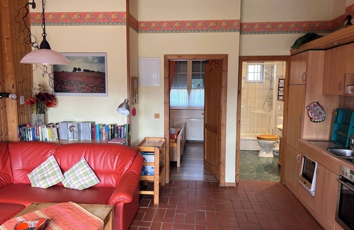 Henriettenhof Appartement | appartement calme au rez-de-chaussée avec terrasse ensoleillée pour 2 personnes à la campagne