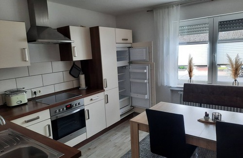 Niederaula Appartement | Vacation apartment with two bedrooms for 5 persons and terrace, ground floor