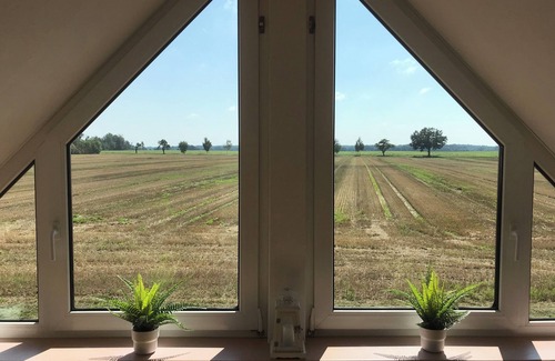 Kuesten Appartement | Vacation apartment "Wendlandblick" in a two-family house (attic) in an idyllic secluded location