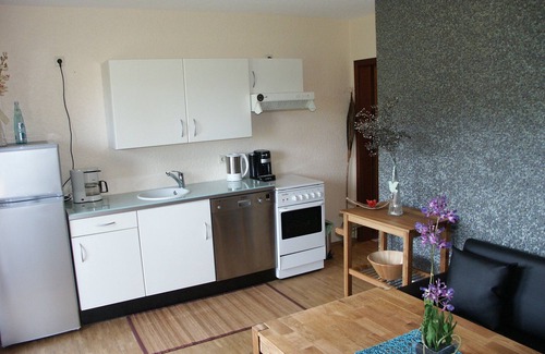 Anraff Appartement | Appartement avec terrasse, nature luxuriante et atmosphère de bien-être agréable
