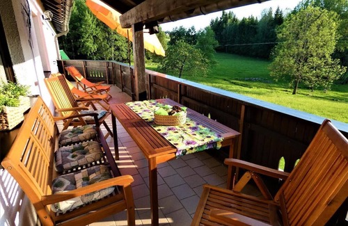 Hohenau Appartement | Appartement avec grand balcon orienté ouest, animaux acceptés