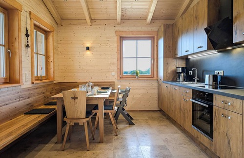 Brennberg Chalet De Ski | Vacation chalet with sauna and large terrace at Ferienhof Schiegl in the bay. Forest