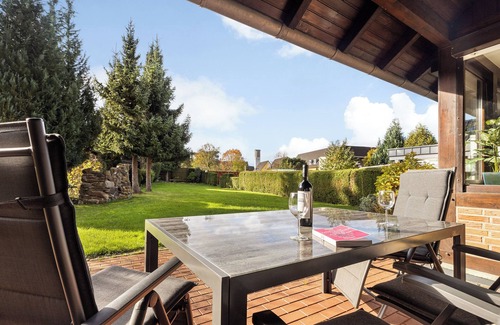 Schieder-Schwalenberg Maison | Maison de vacances "Gästehaus Am Mühlenteich" avec terrasse privée, jardin privé et Wi-Fi