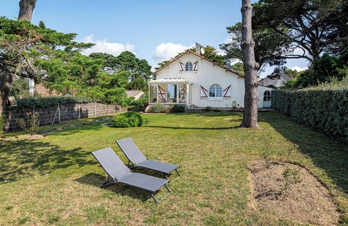 La Bernerie-en-Retz Maison | Maison de vacances face à la mer ; plage à 25m. Grand jardin plein sud